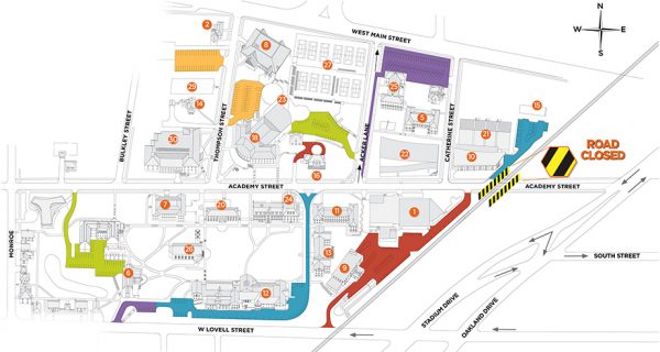 main campus map