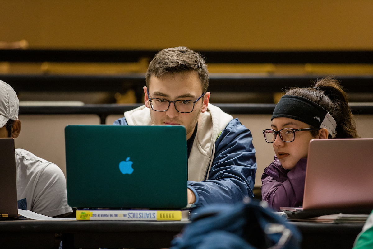 Students in lecture