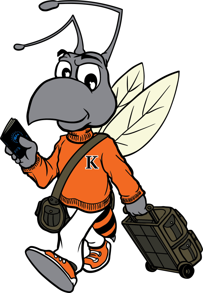 Buzz the hornet with a passport