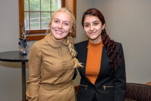 Amelia D. ’19 and Alaq Z. ’21