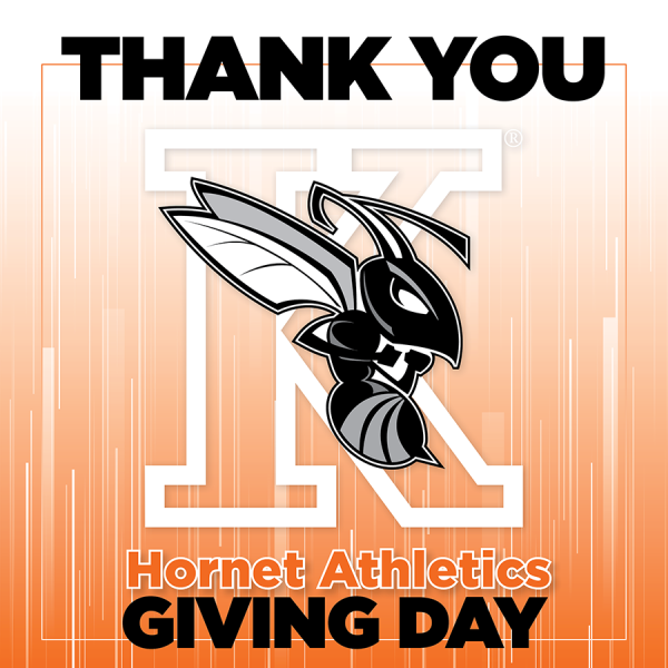 Hornet Athletics Giving Day Thank You