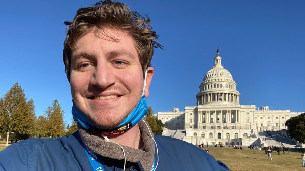 Bazelon Center intern Thomas Lichtenberg at Capital in Washington