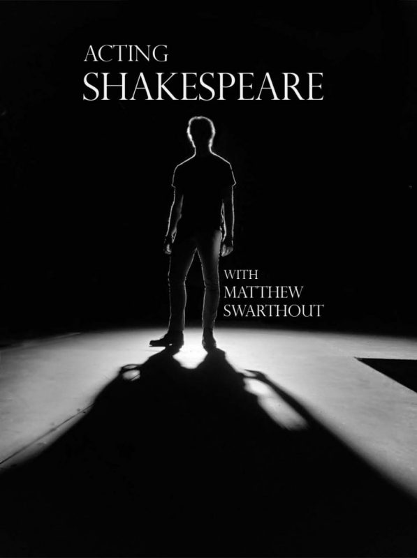 Acting Shakespeare production poster