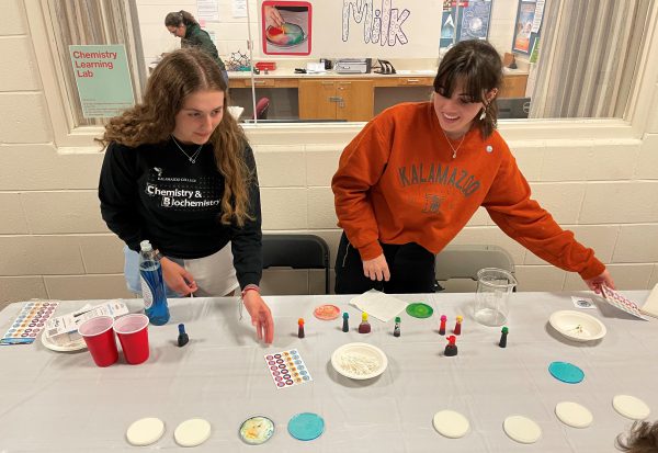 Students participate in Family Science Night