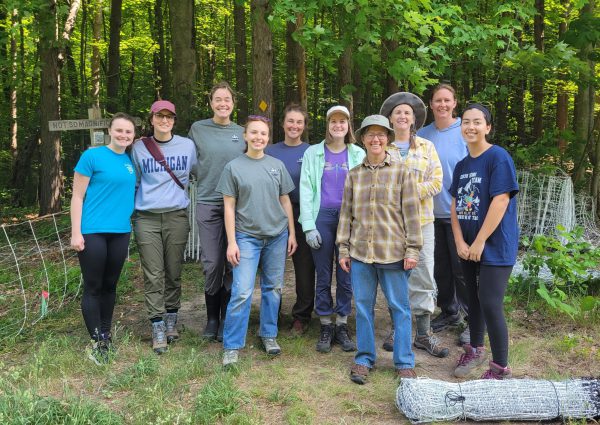 Arboretum team poses for a photo