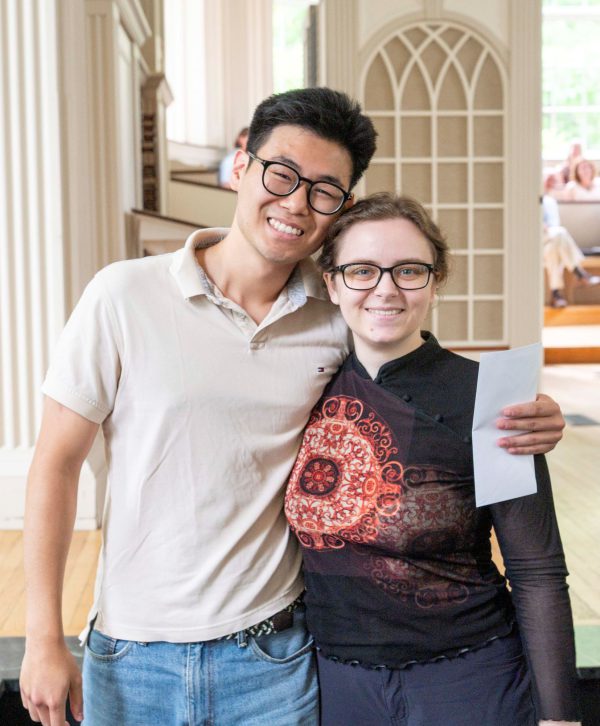 Two seniors receive honors at the Senior Awards