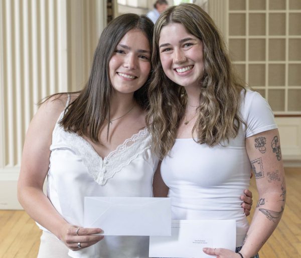Two students receive Senior Awards
