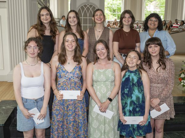 Ten students receive honors at the senior awards
