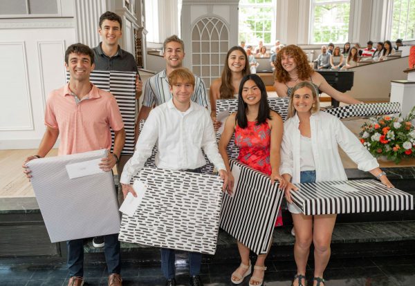 Eight students receive honors at the Senior Awards