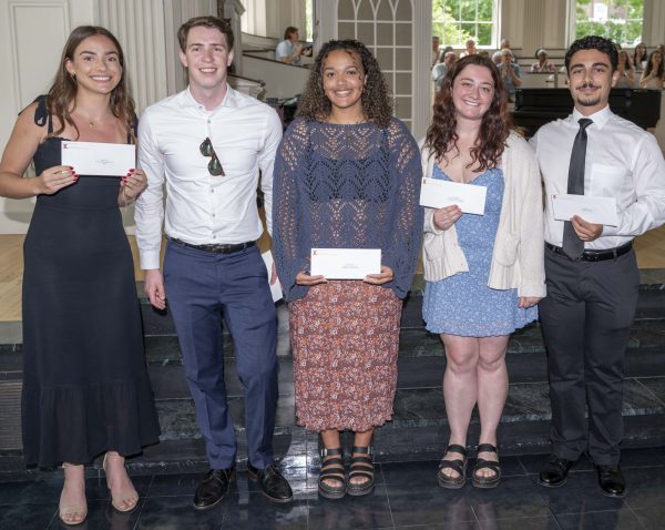 Five students receive Senior Awards