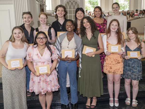 Twelve students receive honors at Stetson Chapel