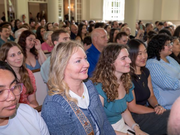 Audience at the Senior Awards