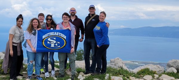 Kyle Lincoln takes Southeast Oklahoma State students on study abroad
