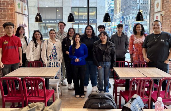 Students visit New York City for job shadows and networking