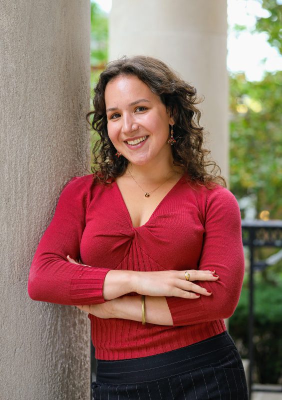 Olivia DiGiulio, who developed local roots from a summer internship in civic engagement