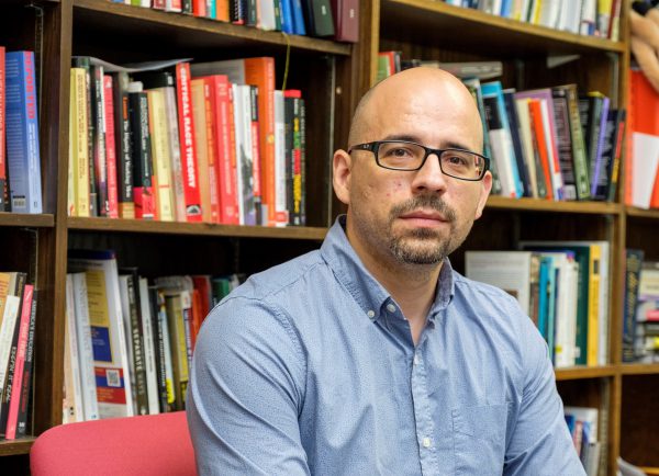 Associate Professor of Sociology Francisco Villegas, a co-leader of the Humanities Integrated Locational Learning project