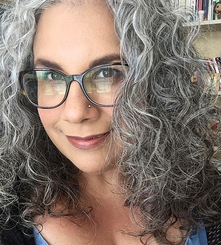 Associate Professor of English Shanna Salinas, a co-leader of the Humanities Integrated Locational Learning project