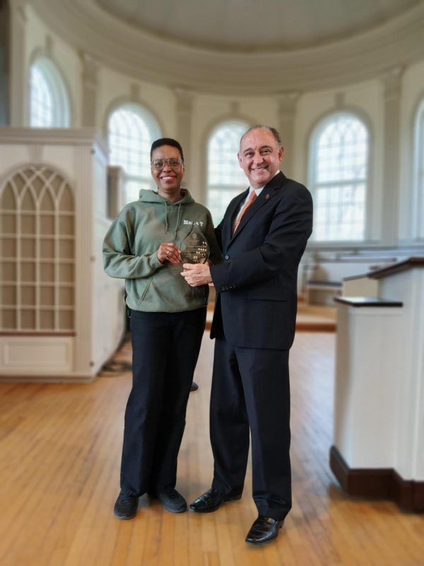 Regina Stevens-Truss and Jorge G. Gonzalez at Founders Day