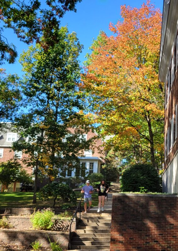 Beautiful fall day at state's top private college, according to WalletHub
