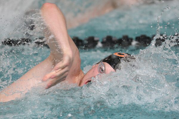 Brian Bazzell swimming