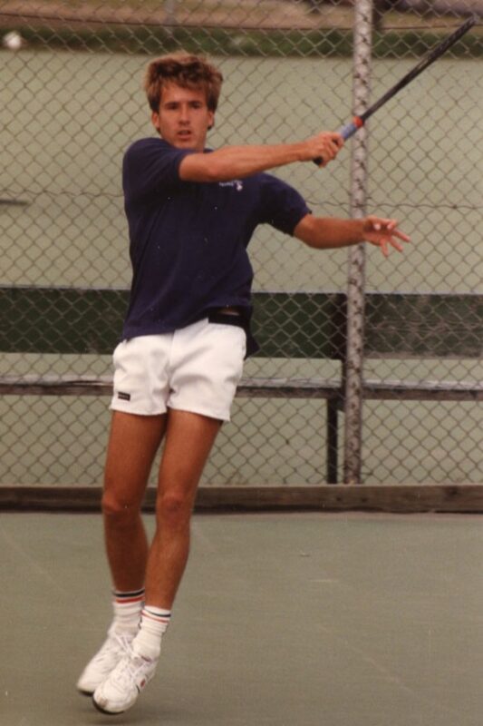 Tennis Athletic Hall of Fame Inductee Dave Borski