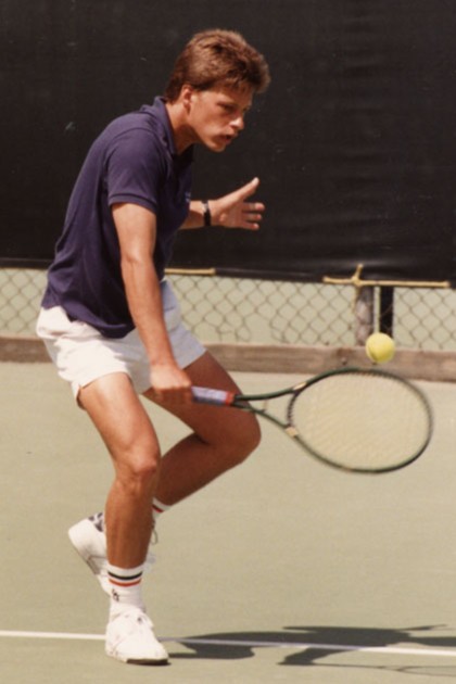 Tennis Athletic Hall of Fame Inductee Jeff Fieldhack
