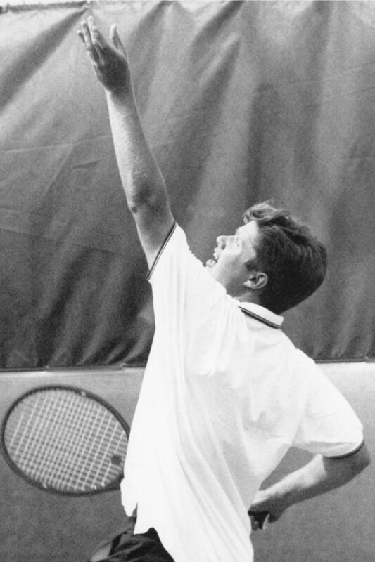 Tennis Athletic Hall of Fame Inductee John Ray-Keil