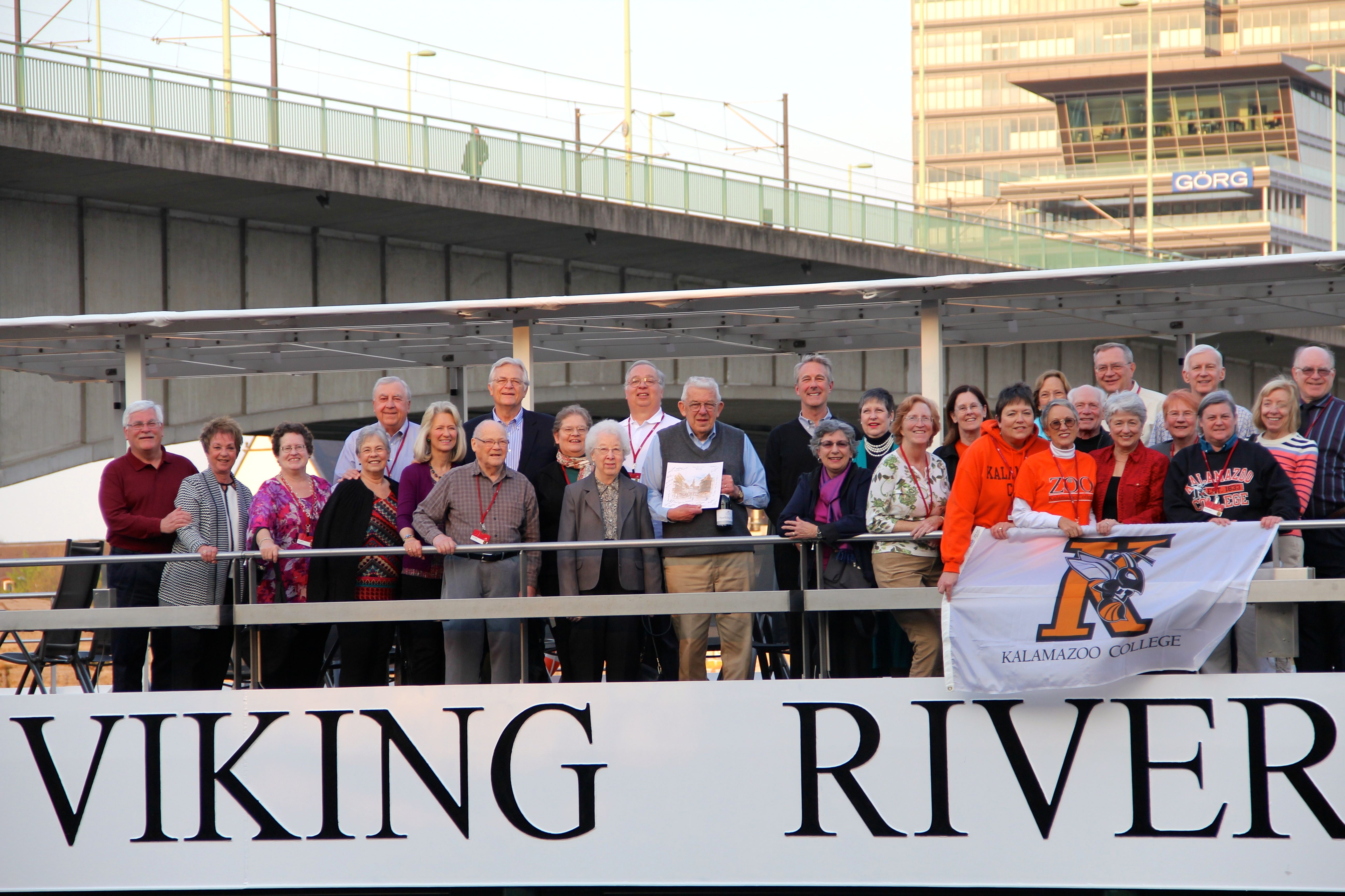 Rhine Getaway with Professor Emeritus Joe Fugate and K Alumni in 2014