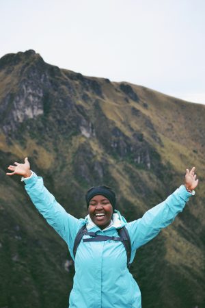 Nkatha on study abroad in Quito, Ecuador