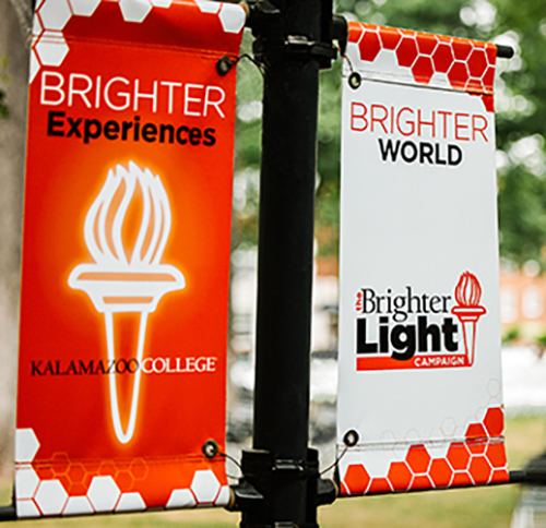 Brighter Light Campaign sign posts