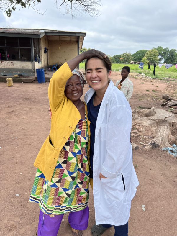 Rachel Kramer '23 in Ghana