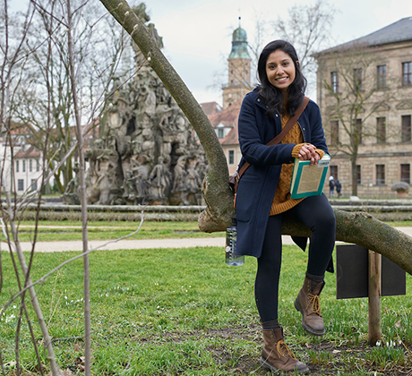 A K student in Erlangen Germany