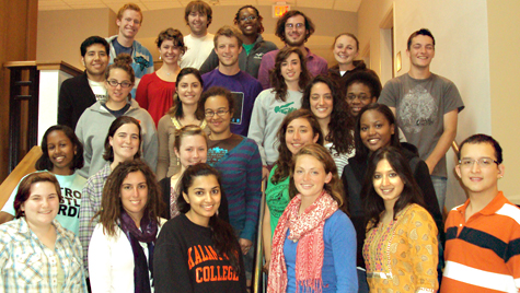 Civic engagement scholars at Kalamazoo College
