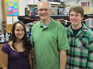 Study co-authors Kelly Usakoski, Jeff Bartz and Nic West.