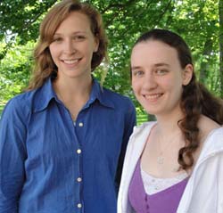 Luce Scholarship winners Lauren Wierenga and Erica Dominic