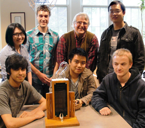 FOUR teams of Kalamazoo College students finished among the top 10 at the 2012 Lower Michigan Mathematics Competition