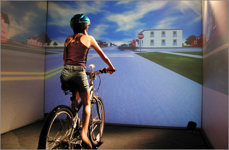 Kalamazoo College Alumna Helps Develop Bicycle Safety Simulator