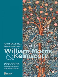 William Morris and Kelmscott event advertisement