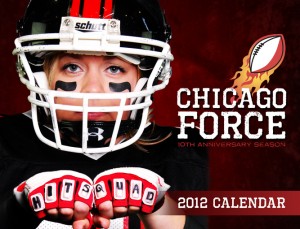 Cover of 2012 Chicago Force calendar
