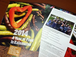 2014 "A Year of Food in Kalamazoo" calendar
