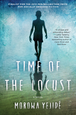 Book cover for 'Time of the Locust'