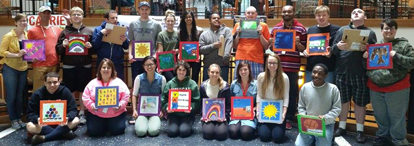 Young Adult Program participants