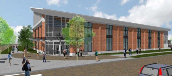 Rendering of Fitness and Wellness Center