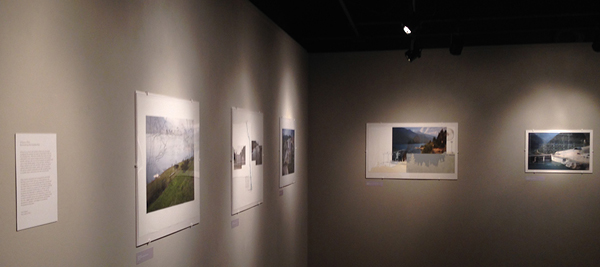 Displays at the “A Pause in Flow: Reconsidering the Columbia River” exhibit