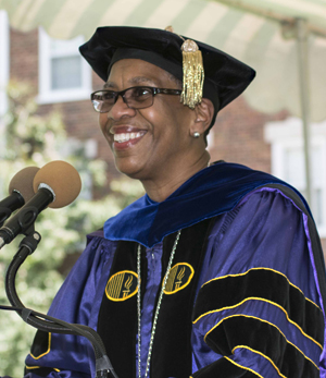 Kalamazoo College President Eileen B. Wilson-Oyelaran