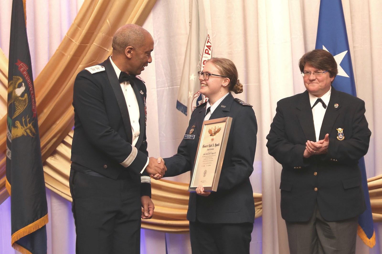 K Spanish Major Becomes Colonel in Civil Air Patrol