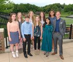 Nine Heyl Scholars at the Kalamazoo College athletics fields