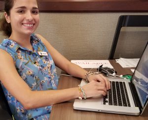 Madelyn Betts Works as one of several Tour Guides