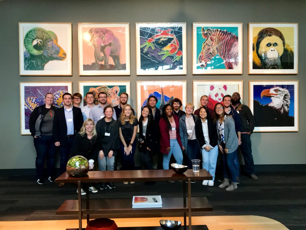 Steelcase Welcomes K Students for Networking