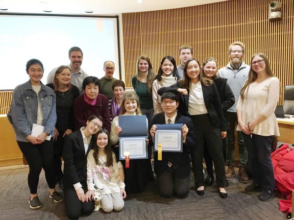 Japanese Language Speech Contest Participants